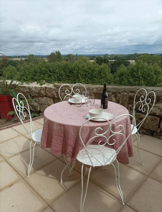 Gite Des Perreyeurs - Maison Troglodyte Avec Vue Sur Loire Монсоро Екстер'єр фото