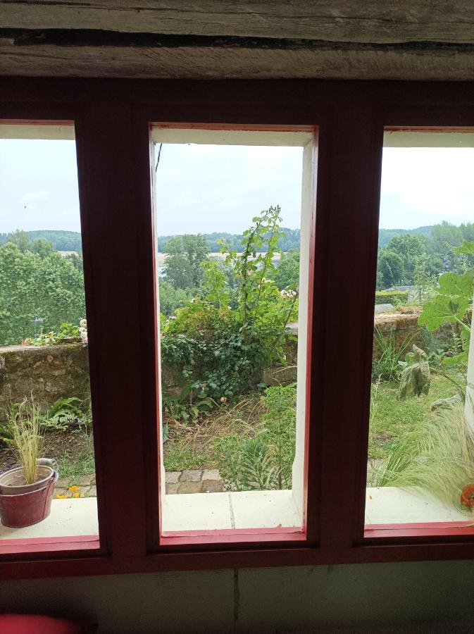 Gite Des Perreyeurs - Maison Troglodyte Avec Vue Sur Loire Монсоро Екстер'єр фото